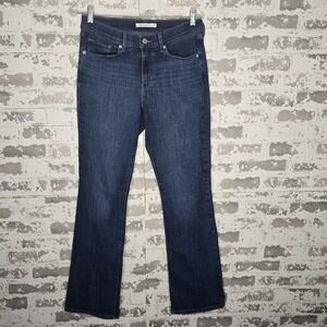 Levis Jeans Womens 6 Classic Bootcut Medium Blue Wash Denim‎ Stretch Boho